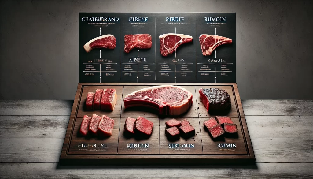 人気の牛肉とシャトーブリアンより高級な部位