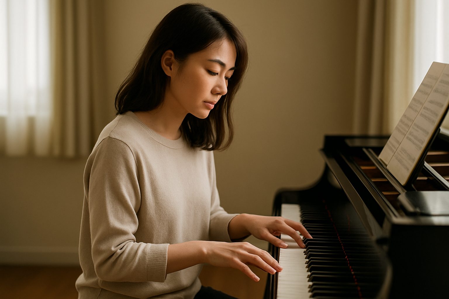ピアノの初心者が短期間で伸びる練習法と計画の作り方