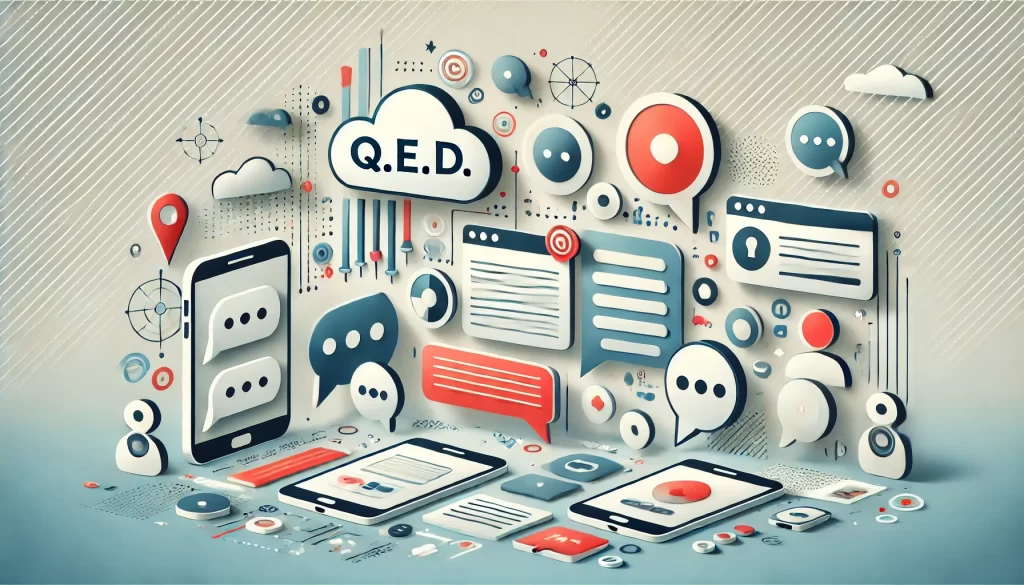 Q.E.D ネット用語としての使い方と応用例